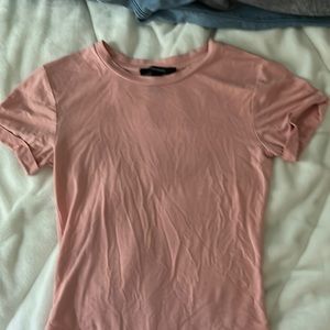 pink forever 21 bodysuit